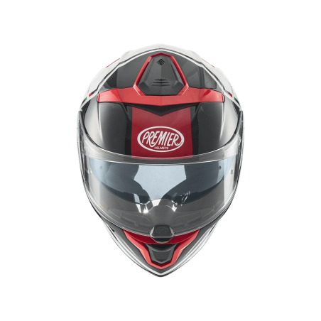 Casco Integrale Premier Devil PH2 Bianco Rosso Nero