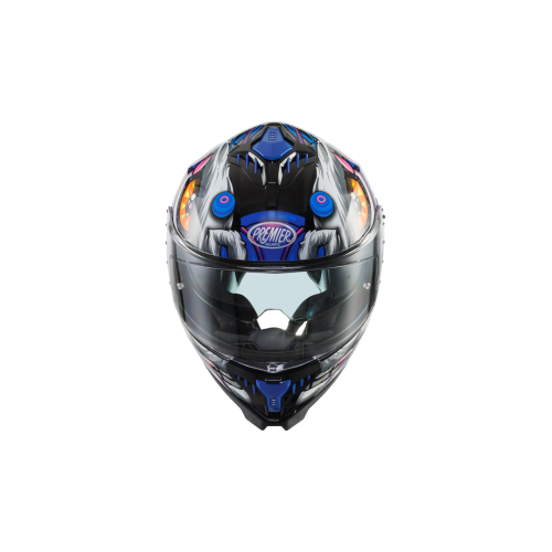 Casco Premier Typhoon LY 18 ECE 22.06 Blu | Motorsportstore