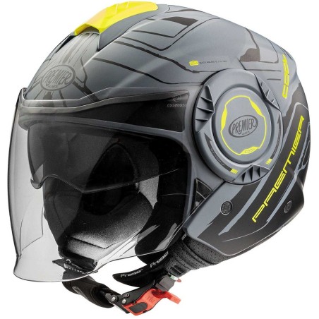 Casco Jet Premier COOL EVO NT Y GREY BM ECE 22.05 | Motorsportstore