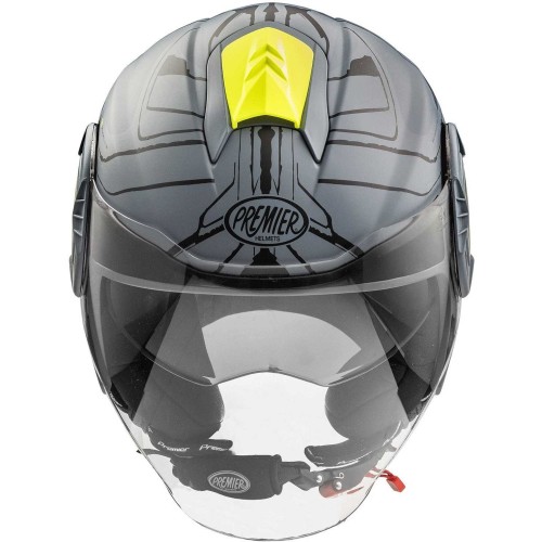Casco Jet Premier COOL EVO NT Y GREY BM ECE 22.05 | Motorsportstore