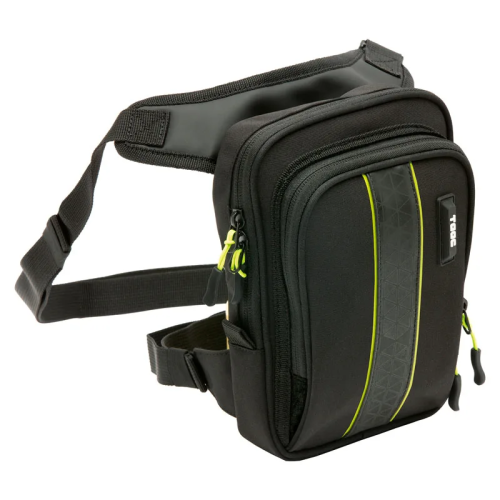 Borsello da Gamba Moto TAAC TC5 Leg Bag 2 Litri Nero con Raincover | Motorsportstore