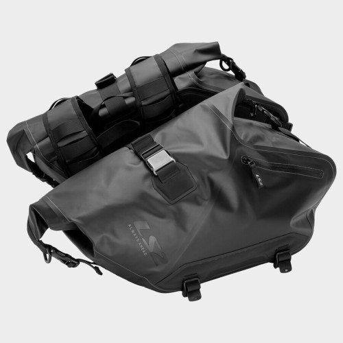 Coppia Borse Laterali Moto LS2 Move Ahead WP 20+20 Litri Impermeabili IPX5 | Motorsportstore