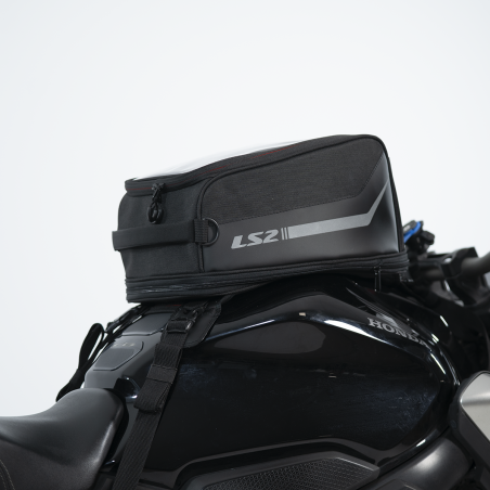 Borsa Serbatoio Moto LS2 Freedom 13-16 Litri Espandibile Magneti e Cinghie | Motorsportstore