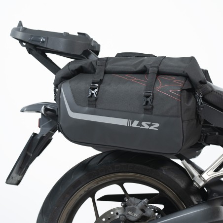Coppia Borse Laterali Moto LS2 Freedom 20+20 Litri con Sacche Impermeabili IPX4 | Motorsportstore