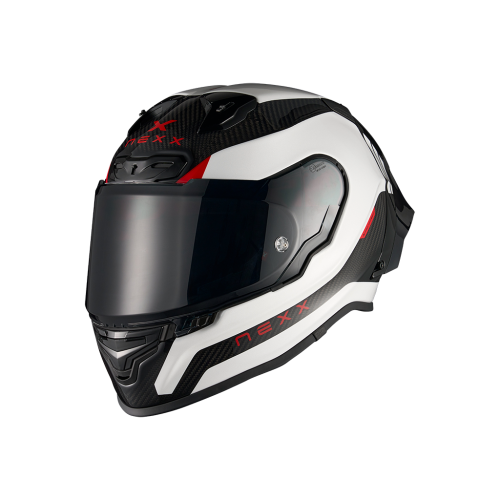 NEXX X.R3R Apex Carbon White | Casco Moto ECE 22.06