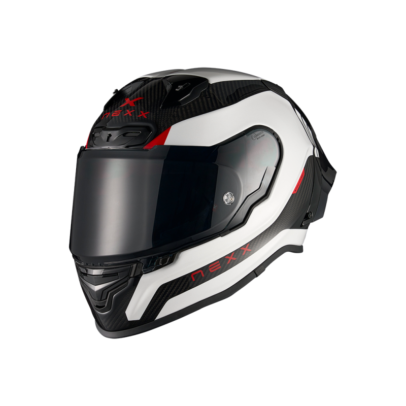 NEXX X.R3R Apex Carbon White | Casco Moto ECE 22.06