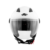 KAPPA KV28 Miami Basic Casco Demi-Jet Bianco Moto Scooter