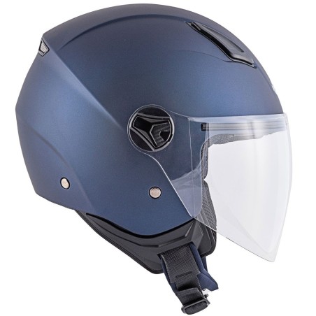 KAPPA KV28 Miami Basic Blu Opaco Casco Demi-Jet ECE 22.05