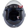 KAPPA KV28 Miami Basic Blu Opaco Casco Demi-Jet ECE 22.05