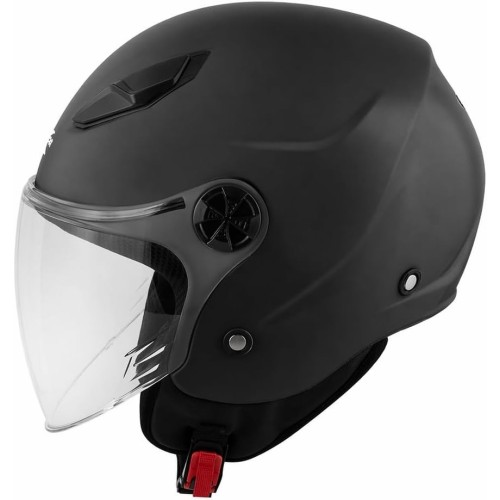 KAPPA KV61 Basic Nero Opaco Casco Jet Moto Scooter ECE 22.06