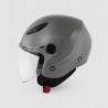 KAPPA KV61 Basic Titanio Opaco Casco Jet Moto Scooter ECE 22.06