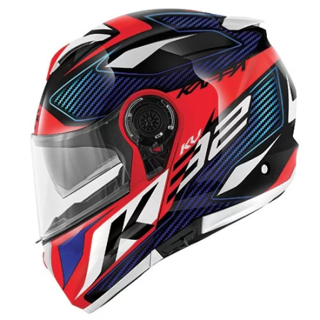 KAPPA KV32 Orlando Mixer Casco Modulare P/J Blu Rosso ECE 22.05