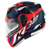 KAPPA KV32 Orlando Mixer Casco Modulare P/J Blu Rosso ECE 22.05
