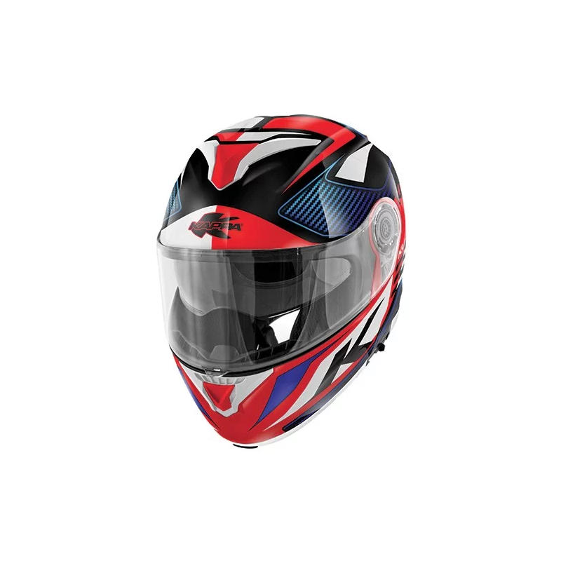 KAPPA KV32 Orlando Mixer Casco Modulare P/J Blu Rosso ECE 22.05
