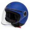 Casco Jet MT Street Solid A7 Blu Opaco Moto Scooter