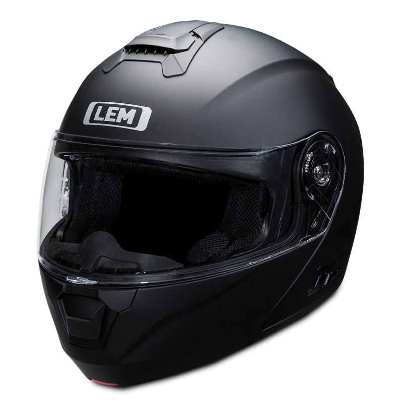 Casco LEM Open It Nero Opaco 2XL Outlet con Difetto
