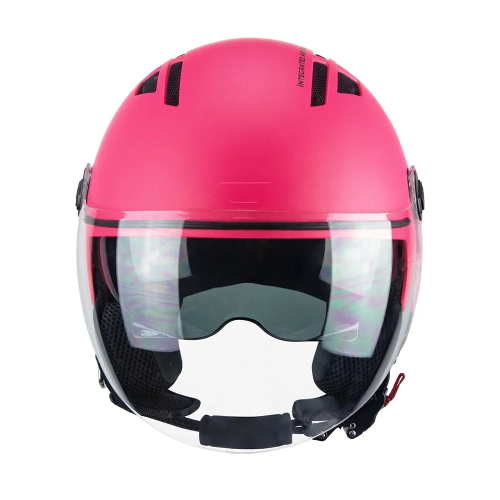 Casco Jet CGM 116A AIR Rosa Fluo Opaco ECE 22.06