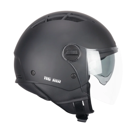 Casco Jet CGM 116A AIR Nero Opaco Moto Scooter ECE 22.06