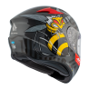 Casco Integrale MT Helmets Targo Bee B5 Fluor Red ECE 22.05