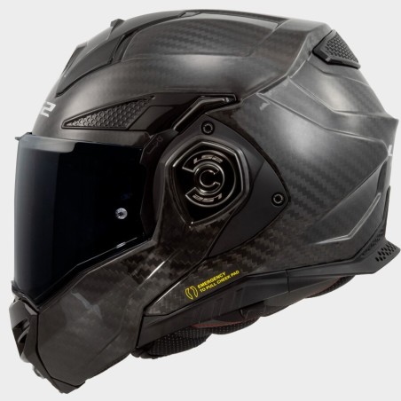 LS2 FF901 Advant X Carbon Gloss Casco Modulare ECE 22.06