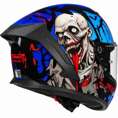 Casco Integrale LS2 Rapid III Zombie II lucido | Motorsport Store