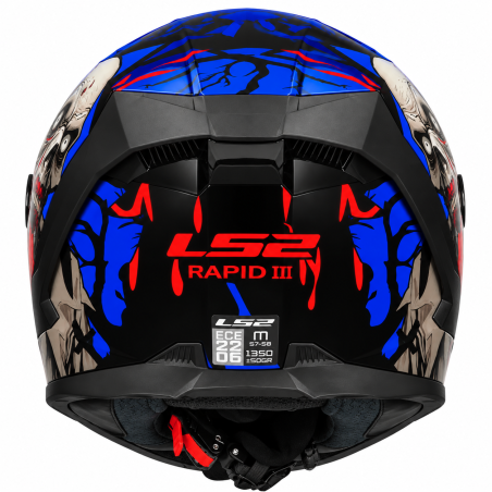 Casco Integrale LS2 Rapid III Zombie II lucido | Motorsport Store