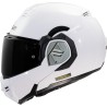 LS2 FF906 Advant White Gloss Casco Modulare ECE 22.06 P/J