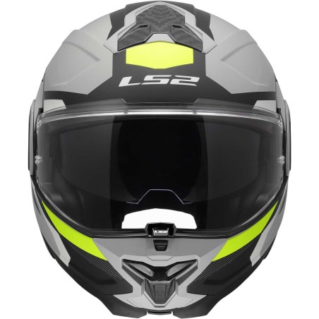 LS2 FF906 Advant White Gloss Casco Modulare ECE 22.06 P/J
