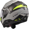 LS2 FF906 Advant White Gloss Casco Modulare ECE 22.06 P/J