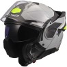 LS2 FF906 Advant White Gloss Casco Modulare ECE 22.06 P/J