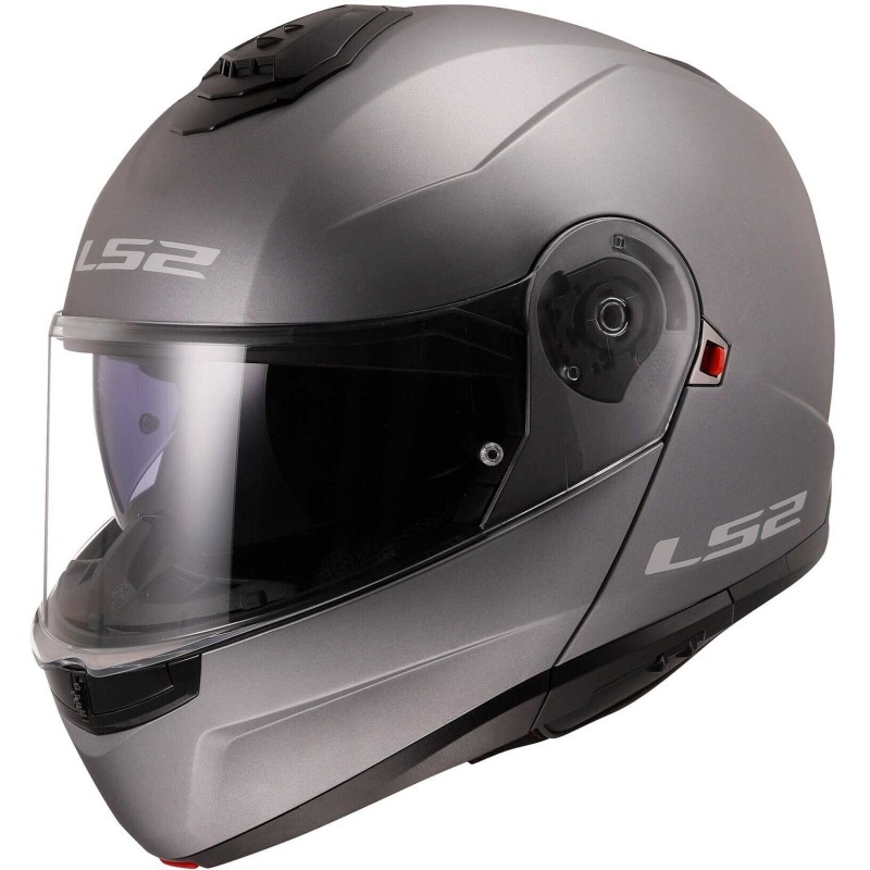 LS2 FF908 Strobe II Titanium Matt Casco Modulare ECE 22.06