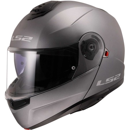 LS2 FF908 Strobe II Titanium Matt Casco Modulare ECE 22.06