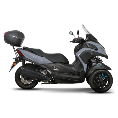 SHAD SH47 Bauletto Moto Scooter 47L Nero Rosso D0B47206