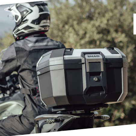 SHAD TR46 TERRA Bauletto Moto Nero 46 Litri D0TR46100