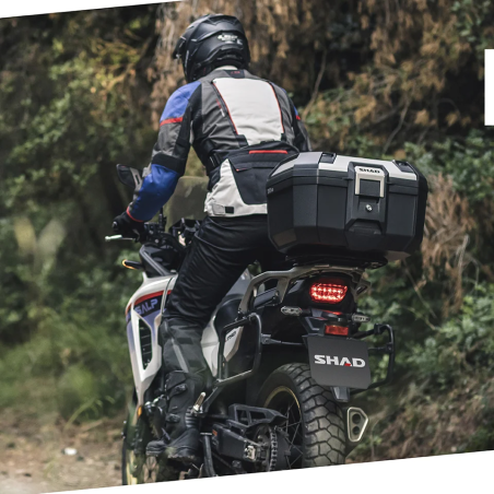 SHAD TR46 TERRA Bauletto Moto Nero 46 Litri D0TR46100