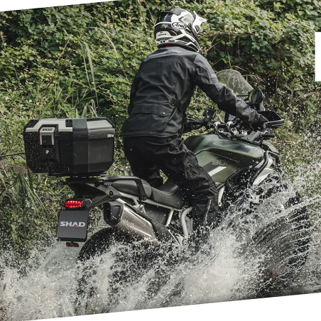 SHAD TR46 TERRA Bauletto Moto Alluminio 46L D0TR46200