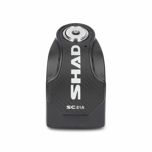 SHAD SC61A Bloccadisco Moto Nero Allarme 120 dB 6 mm