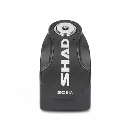 SHAD SC61A Bloccadisco Moto Nero Allarme 120 dB 6 mm