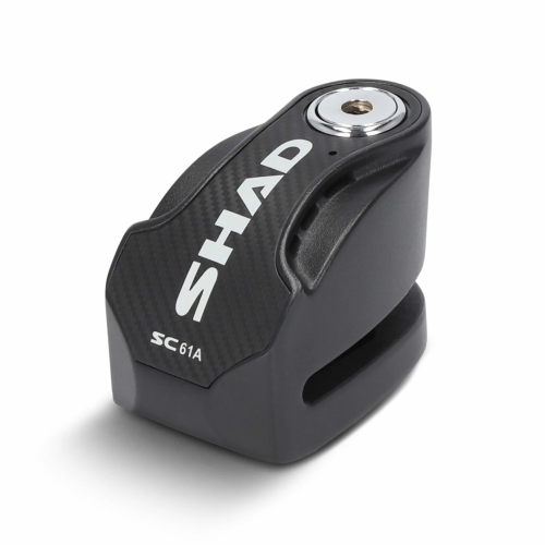 SHAD SC61A Bloccadisco Moto Nero Allarme 120 dB 6 mm