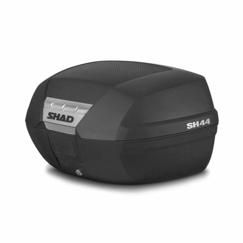 SHAD SH44 Bauletto Moto 44 Litri Nero Carbon con Piastra