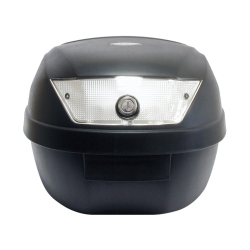 X-PLOR KS28N Bauletto Moto 28L Nero con Piastra Inclusa