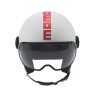Casco Jet MOMO Design FGTR Classic Arctic White Poppy