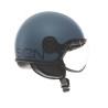 Casco Jet MOMO Design FGTR Classic Matt Dusty Blue / Blue