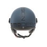 Casco Jet MOMO Design FGTR Classic Matt Dusty Blue / Blue