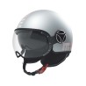 Casco Jet MOMO Design FGTR EVO Gradial Ice Grey Pink