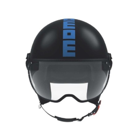 Casco Jet MOMO Design FGTR Classic Twofold Black Blue Red