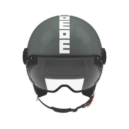 Casco Jet MOMO Design FGTR Classic Twofold Fog Green