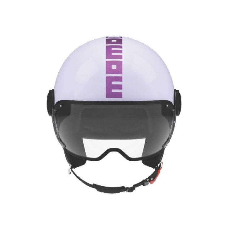 Casco Jet MOMO Design FGTR Classic Flip Deep Plume Berry