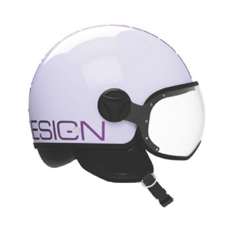 Casco Jet MOMO Design FGTR Classic Flip Deep Plume Berry