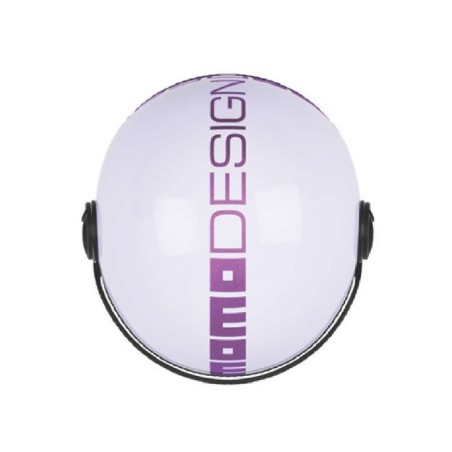 Casco Jet MOMO Design FGTR Classic Flip Deep Plume Berry